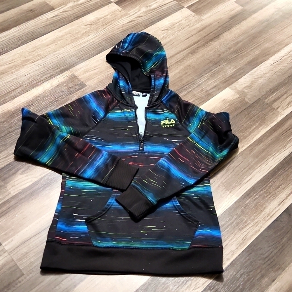 Fila Sport Multi colored HoodieSize 14 EUC